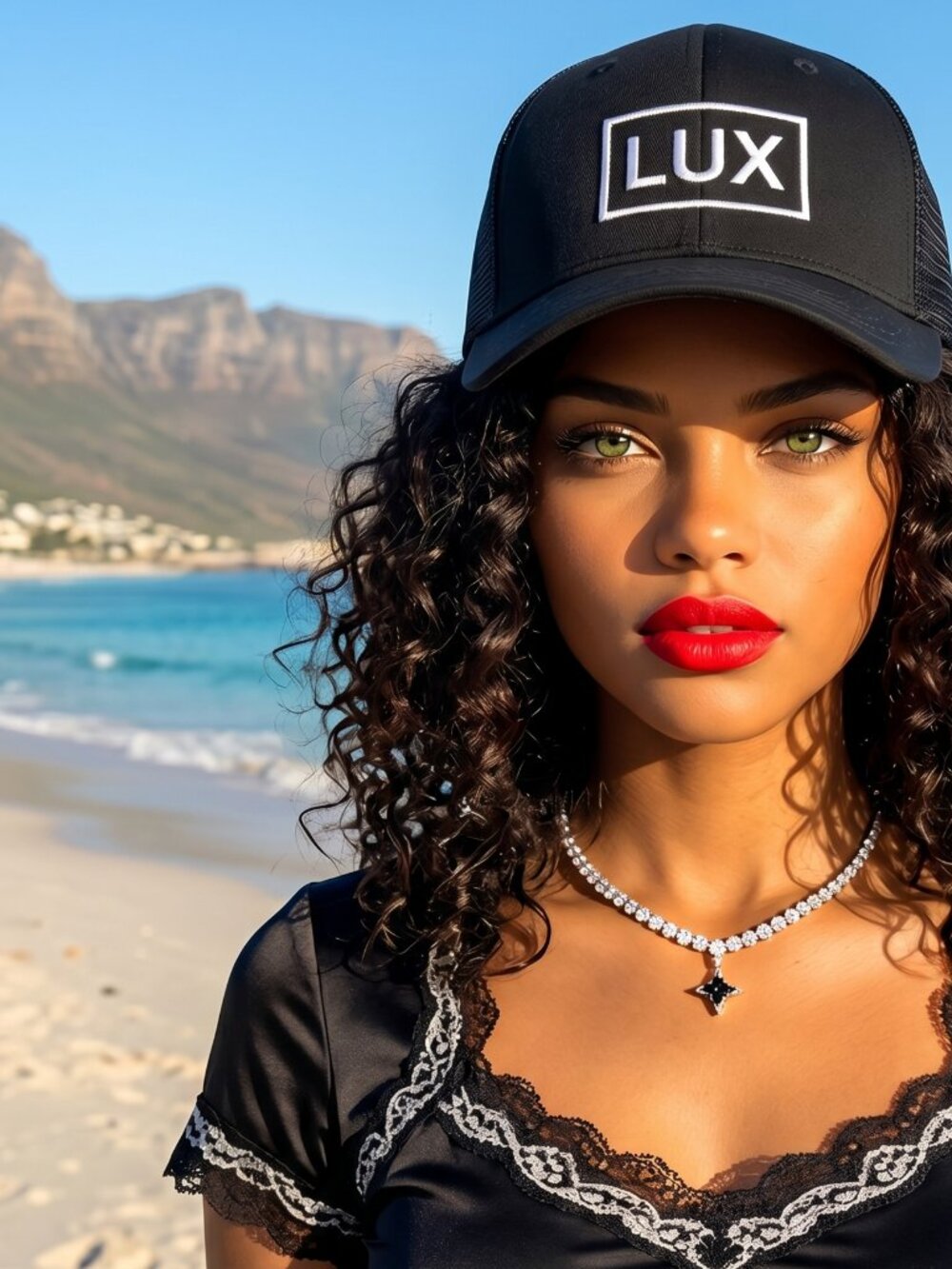 LUX Black Baseball/Trucker/Life Entrepreneur Cap NWOT Unisex Sporty